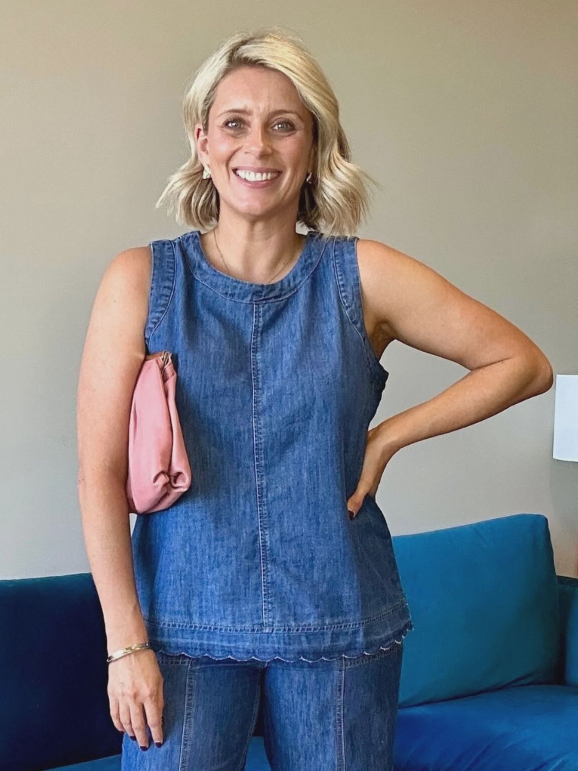 Threadz - Charli Reversible Denim Vest / 47674