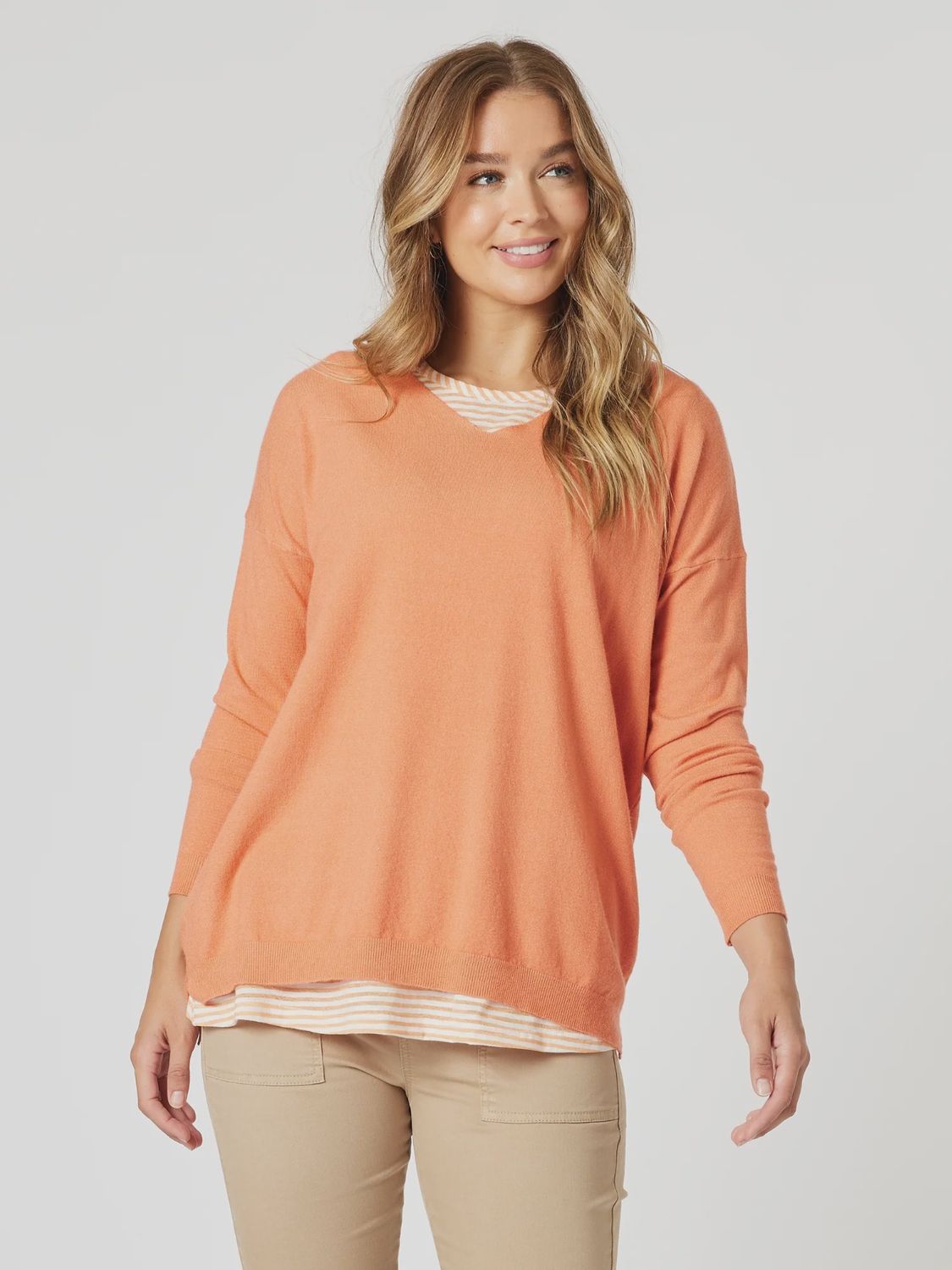 Threadz - Isabella Knit / Mango 47690
