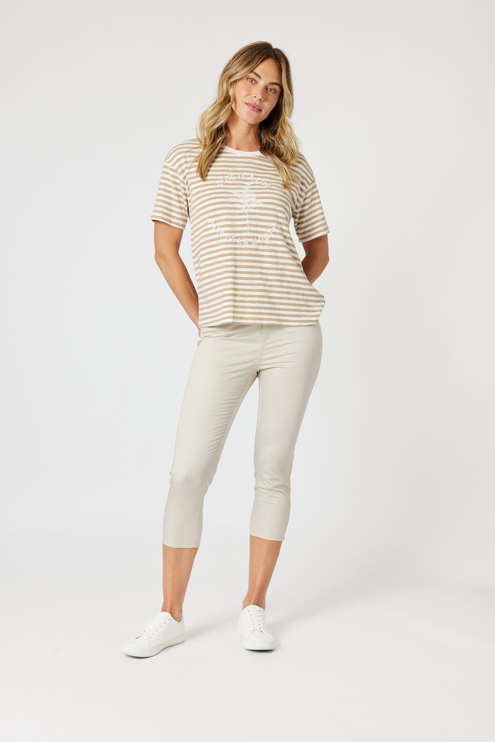 GS - San Marino Pant / Natural 47639