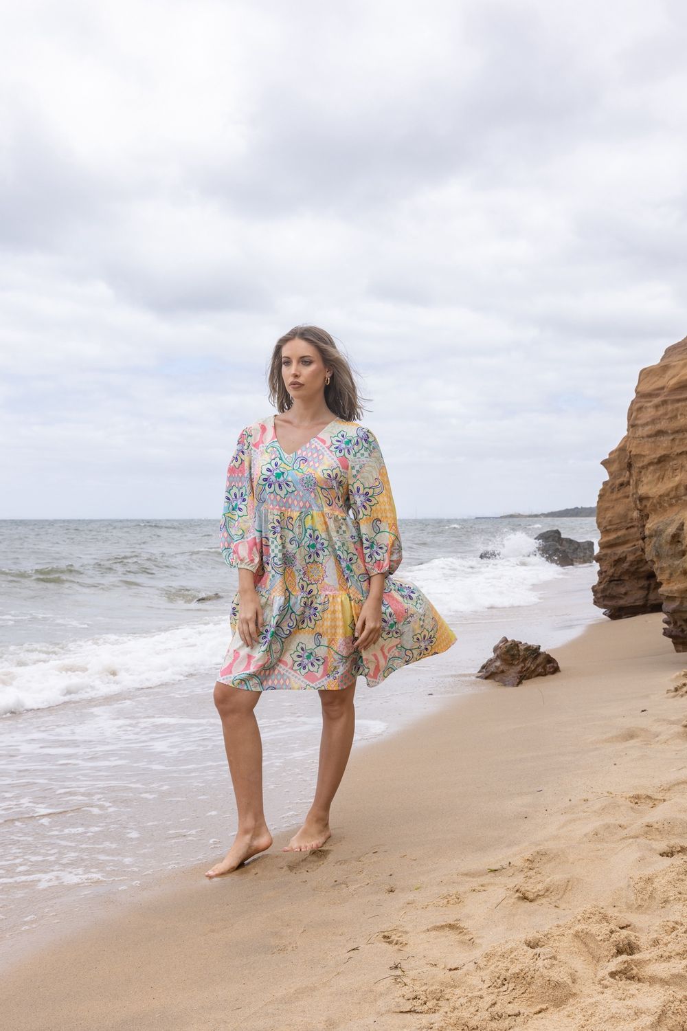 Two-T&#39;s - Stella Print Dress / 3138