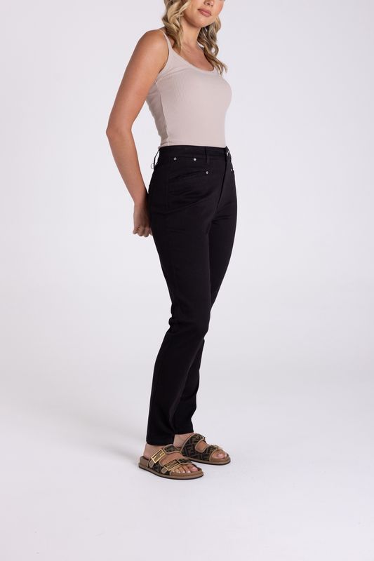 Two-T's - Sateen Jean / Black 3172