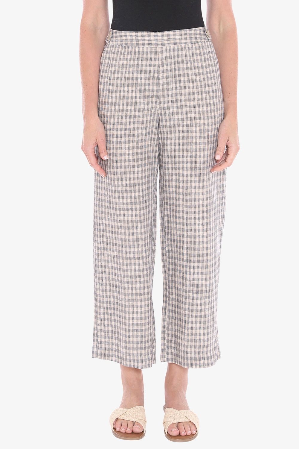 Jump - Grid Check Pant / 596J7113A