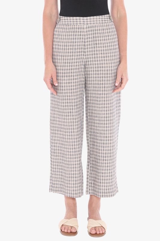 Jump - Grid Check Pant / 596J7113A