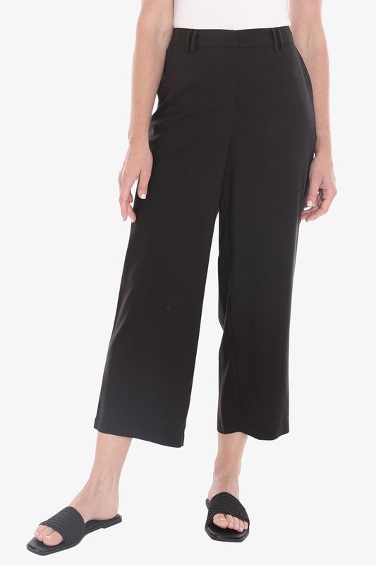 Jump - Flat Front Pant / Black 596J7143A