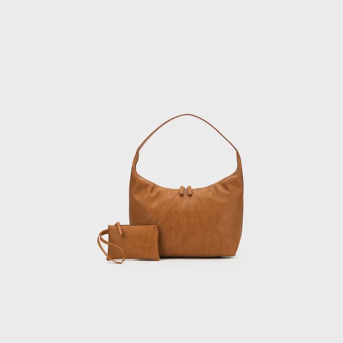 Black Caviar - Oakley 2 Piece Hobo Tote, Colour: Tan