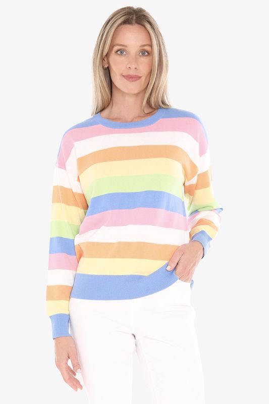 Jump - Gelati Stripe Pullover / Multi 59611010A
