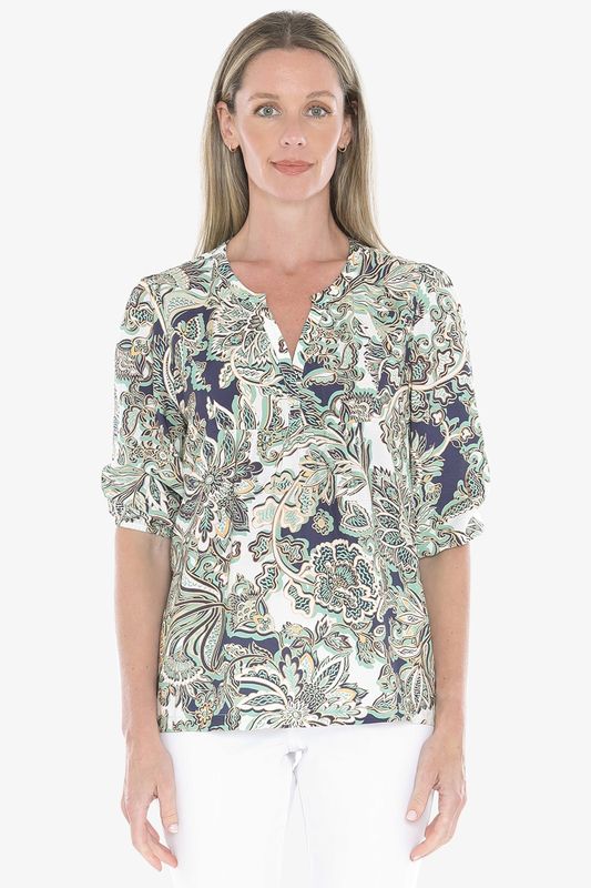 Jump - Summer Chintz Top / Multi 596J3038A