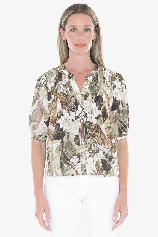 Jump - Balmy Tropics Top / Multi 596J3173A