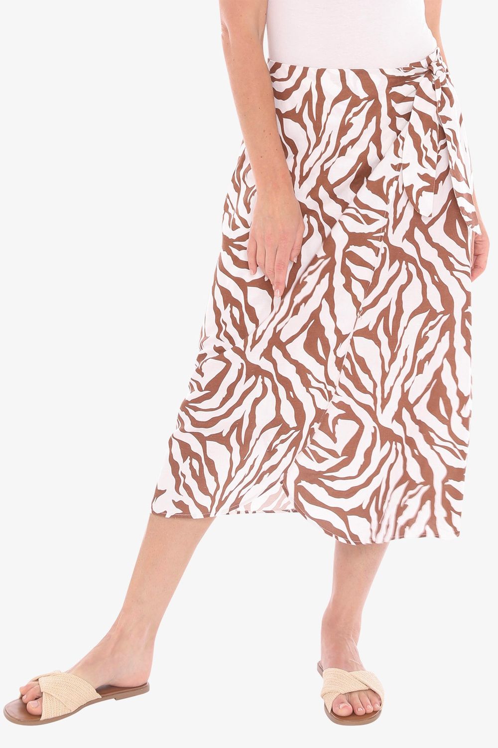 Jump - Zebra Mono Skirt / Multi 596J6167A