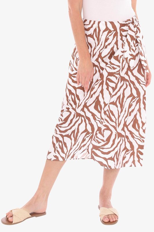 Jump - Zebra Mono Skirt / Multi 596J6167A