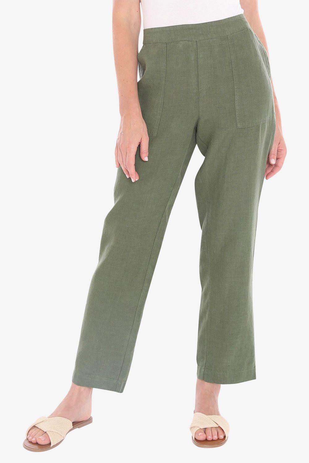 Jump - 7/8 Core Pant / Basil 596J7068A