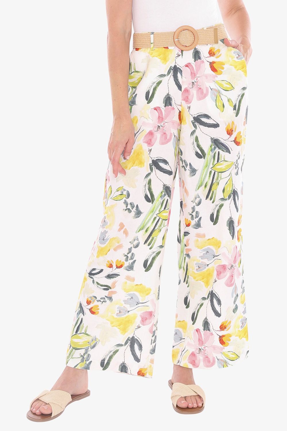 Jump - Wildflower Pant / Ivory 596J7078A