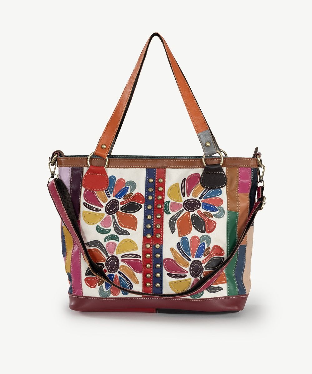 Sassy Duck - Botanica Leather Tote L39