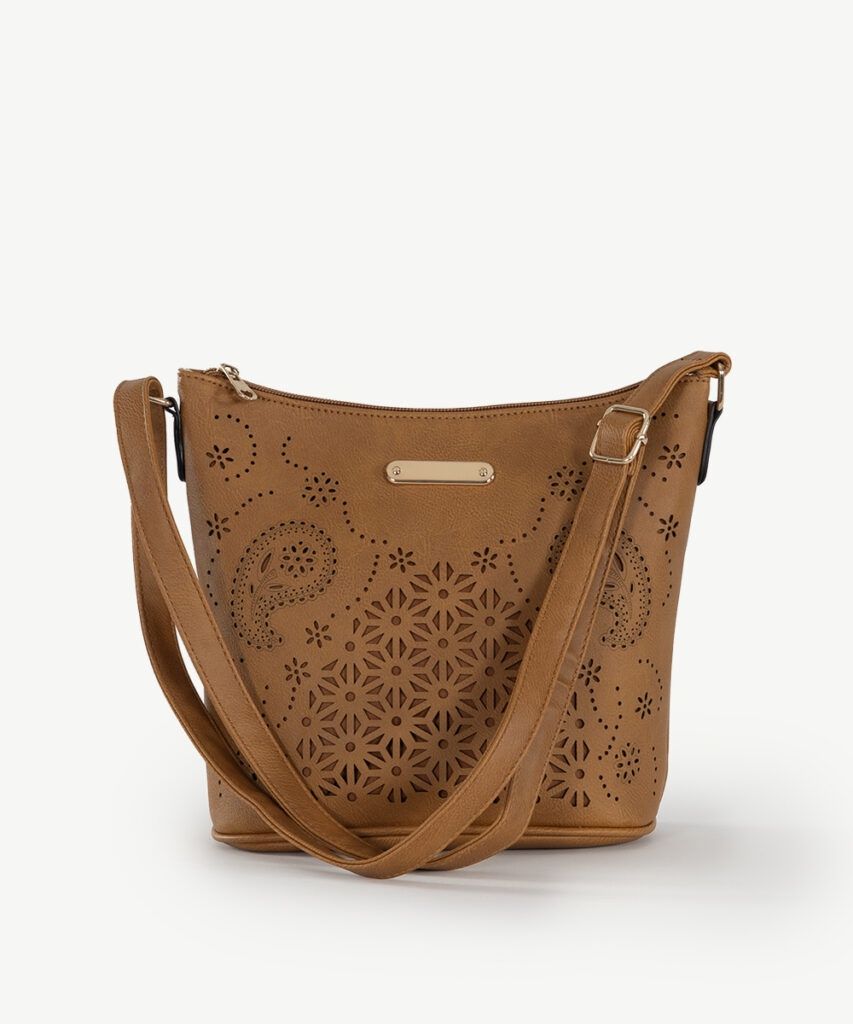 Sassy Duck - Andorra Cross Body Bag 8362, Colour: Caramel