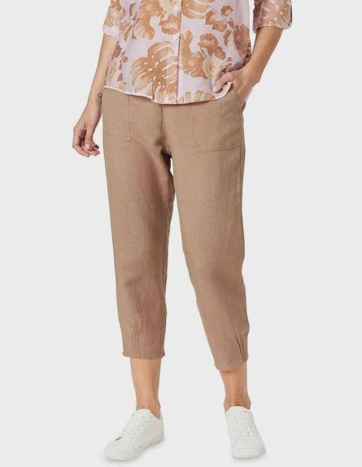 Gordon Smith - Lino Tapered Pant / Nutmeg 47722