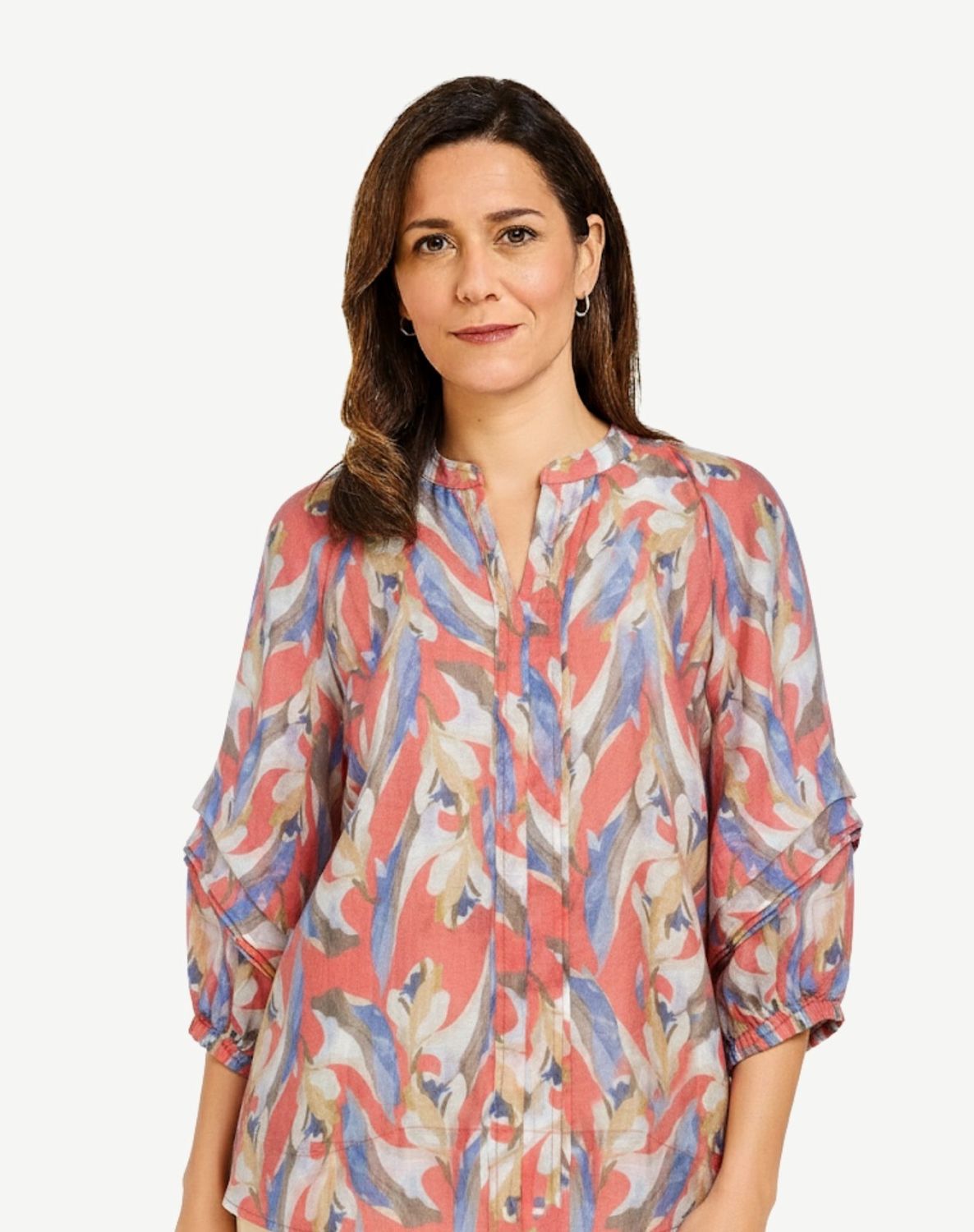 Corfu - Soft Print Top / Fresh Fusion S2526529