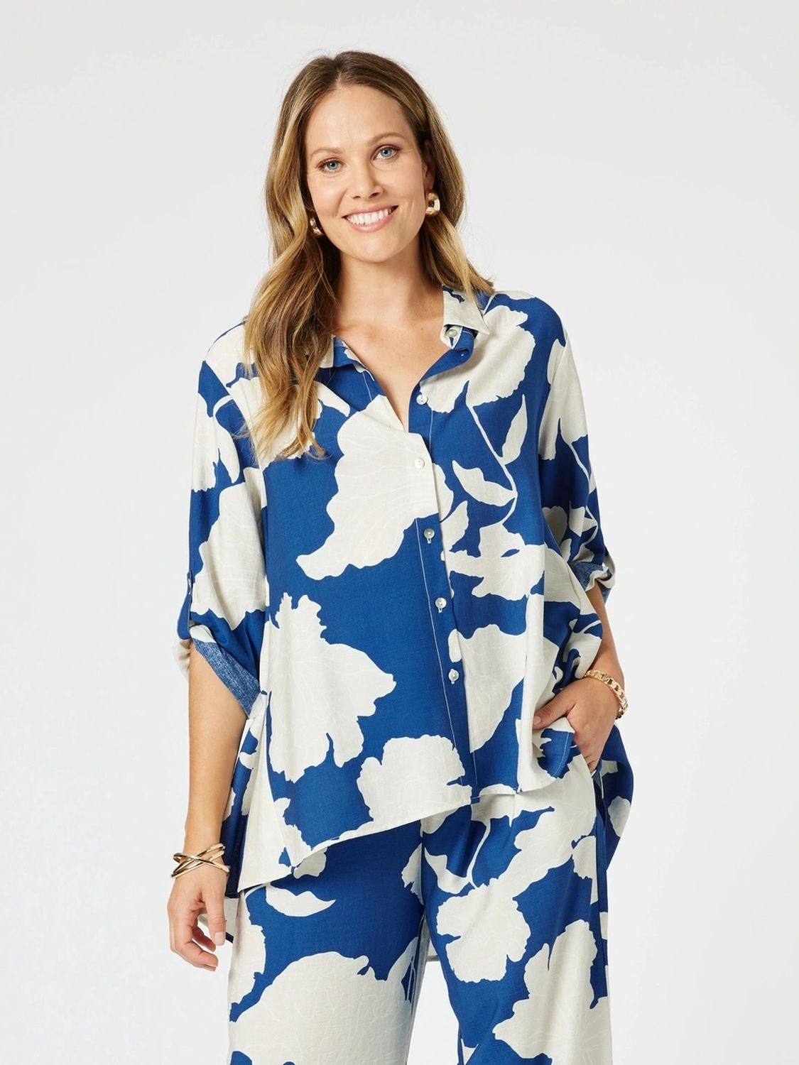 Clarity - Barcelona Shirt Blue / Natural 47851