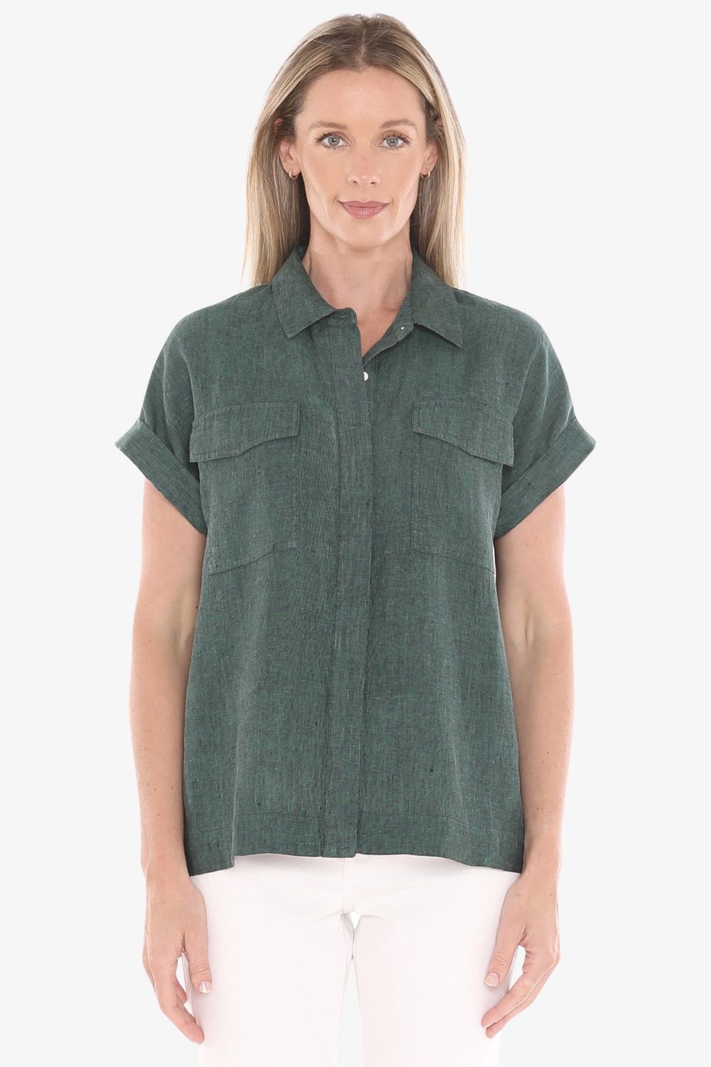 Jump - 2 Pocket Shirt / Pine 596J3121A