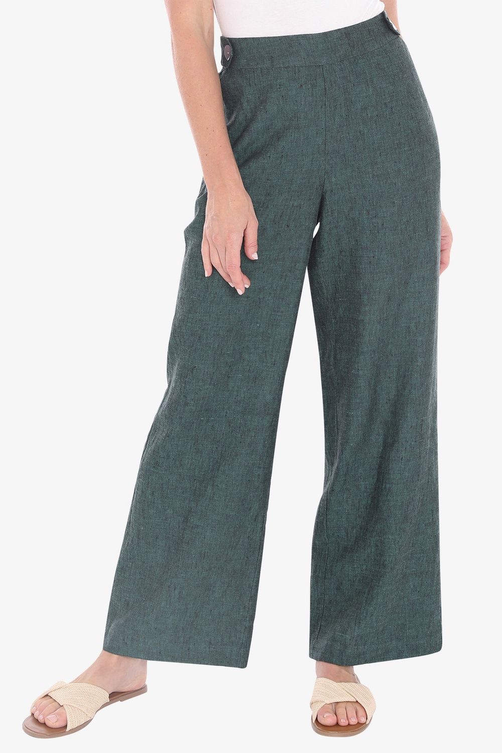Jump - Button Tab Pant / Pine 596J7072A