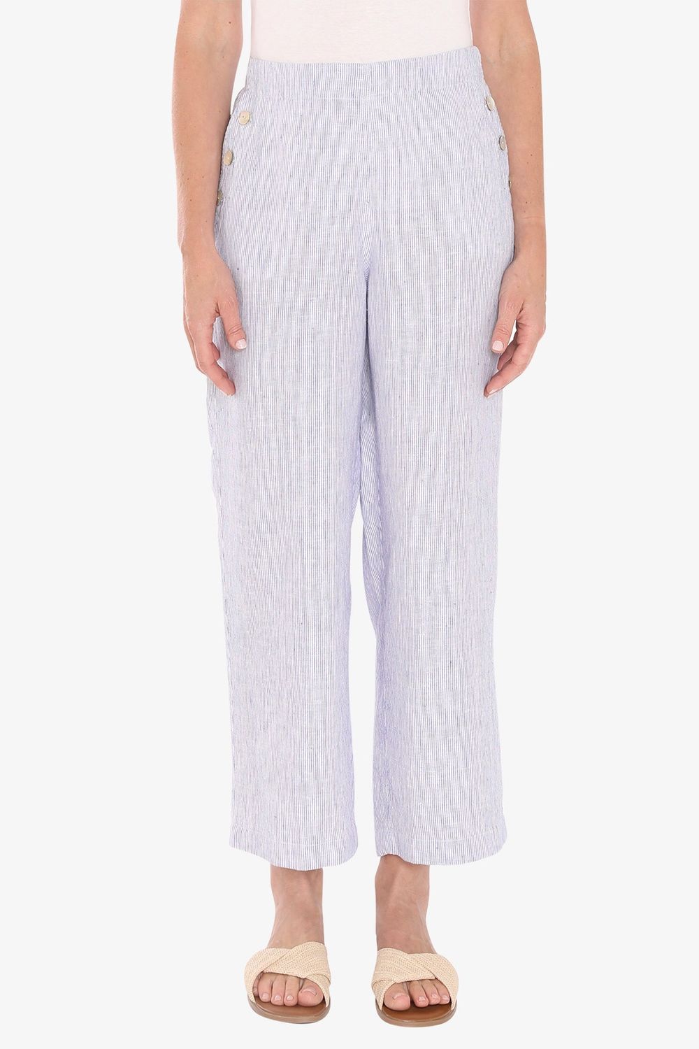Jump - Core Stripe Pant Blue/White 596J7116A