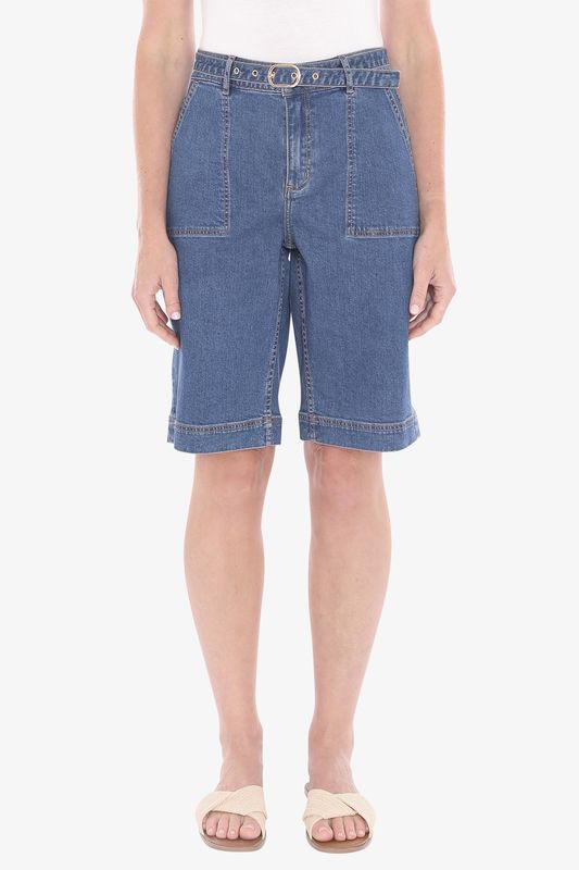 Jump - Bermuda Denim Short / Dk Blue 596J8048A