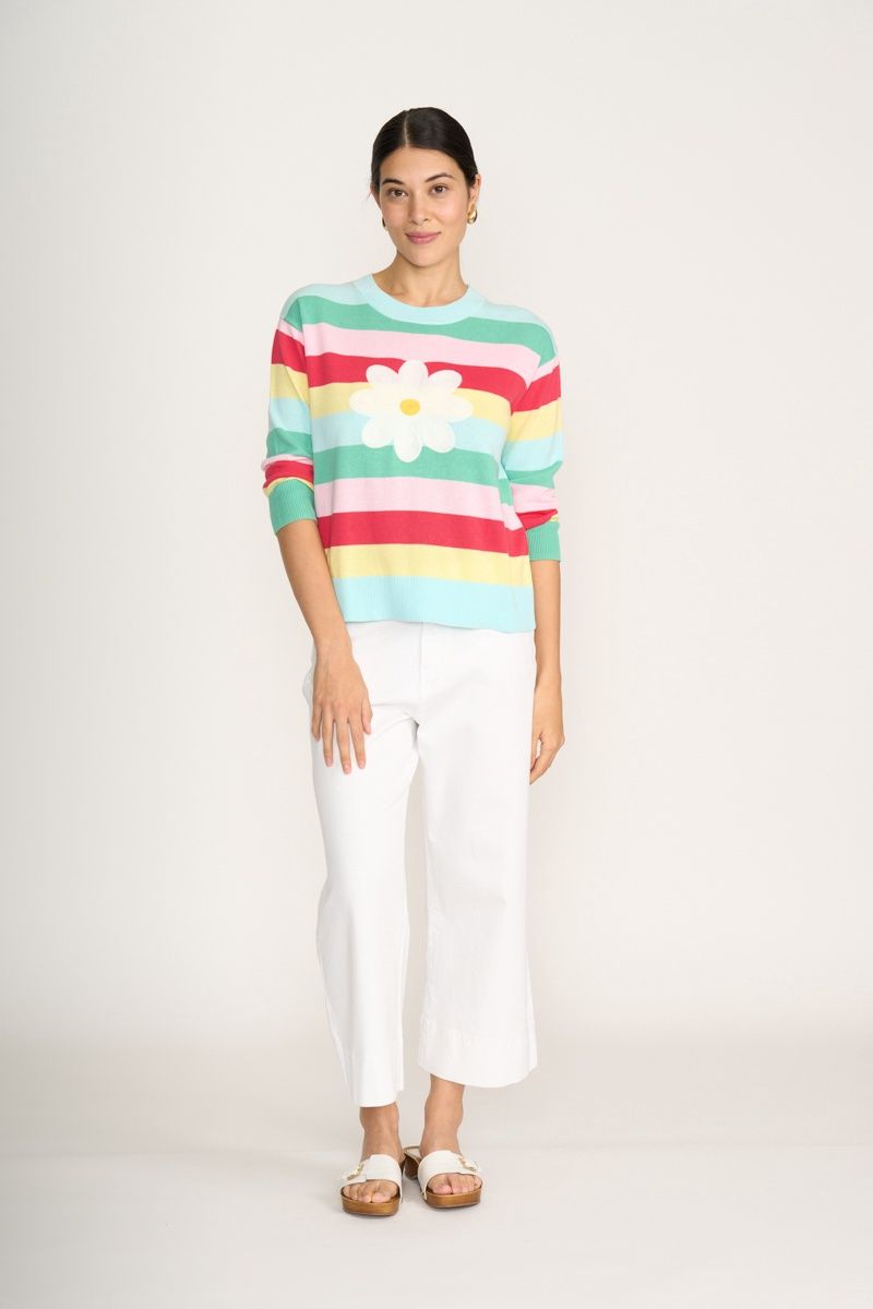 Foil - Blooming Sweater / Rainbow Stripe FO8226