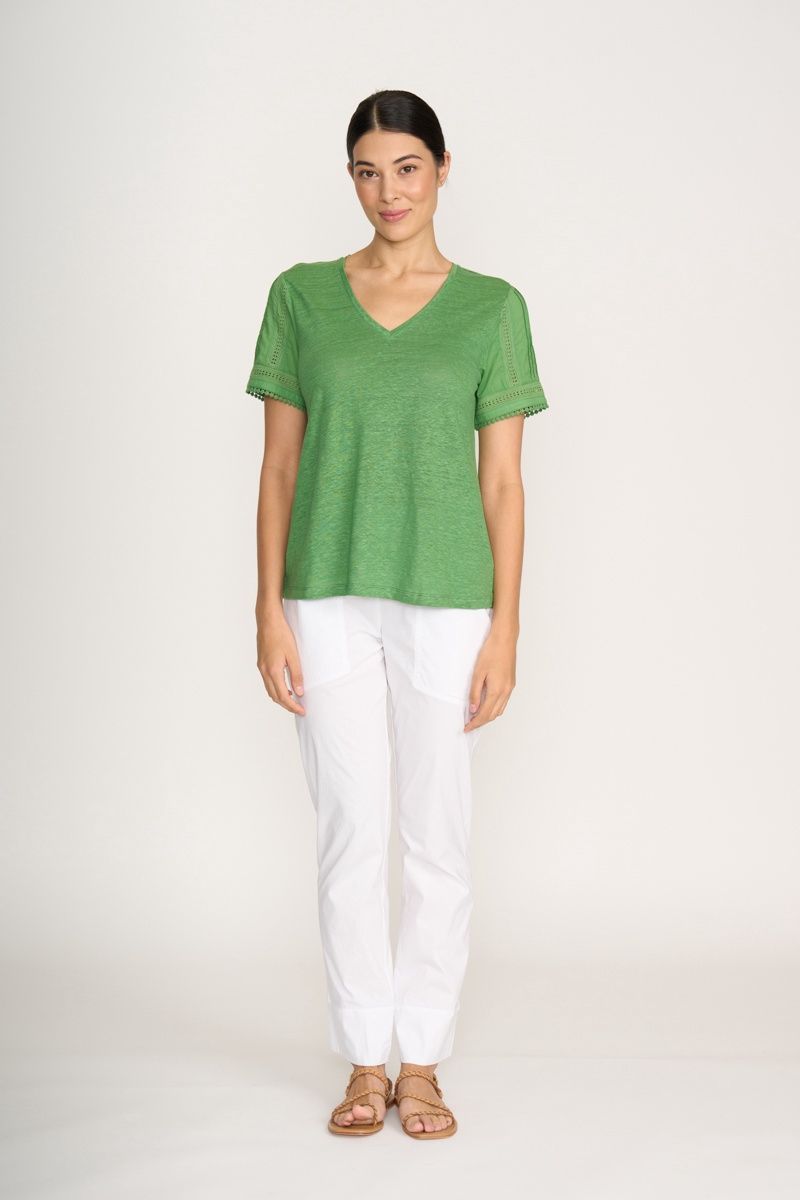 Foil - New Perspective Top / Palm Leaf FO8429