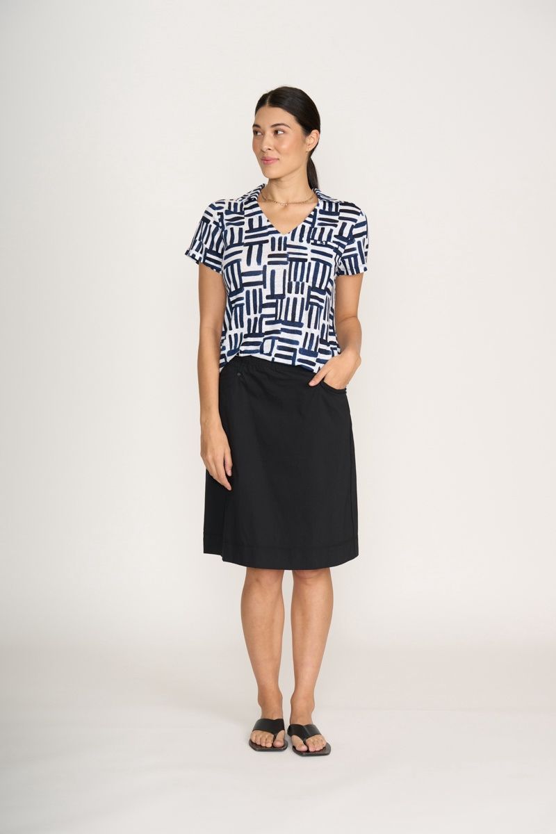 Foil - Tee Off Skirt / Black FO7835
