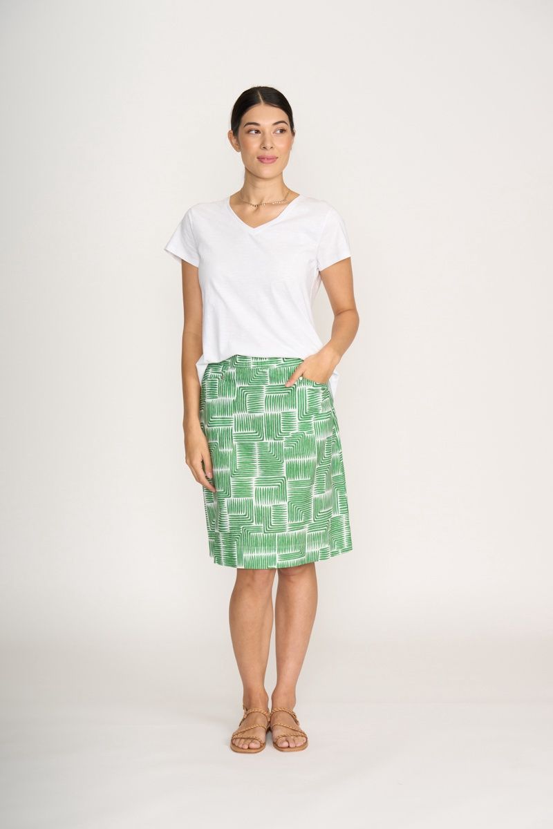 Foil - Tee Off Skirt / Lush Leaves FO7835P