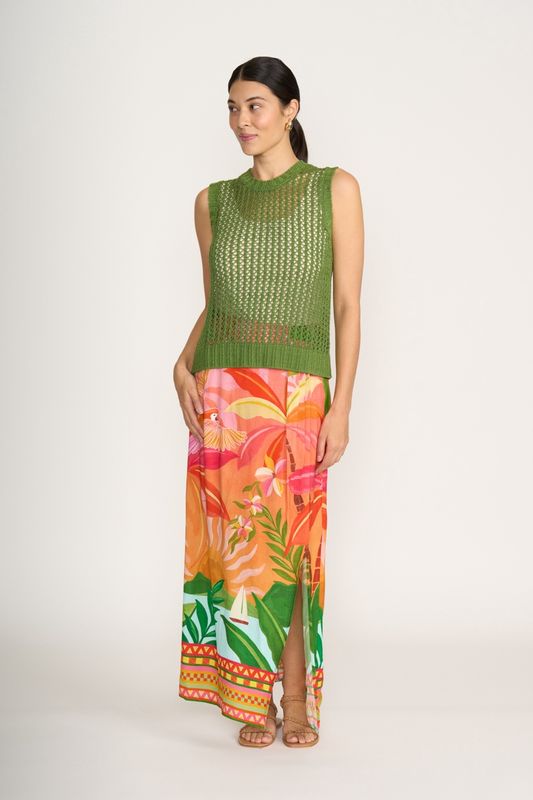 Foil - Holey Chic Tank / Leaf FO8194