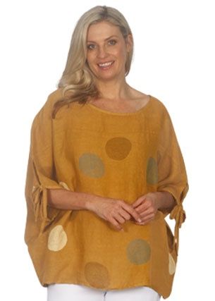 E Talia - Tonal Spot Top ET321