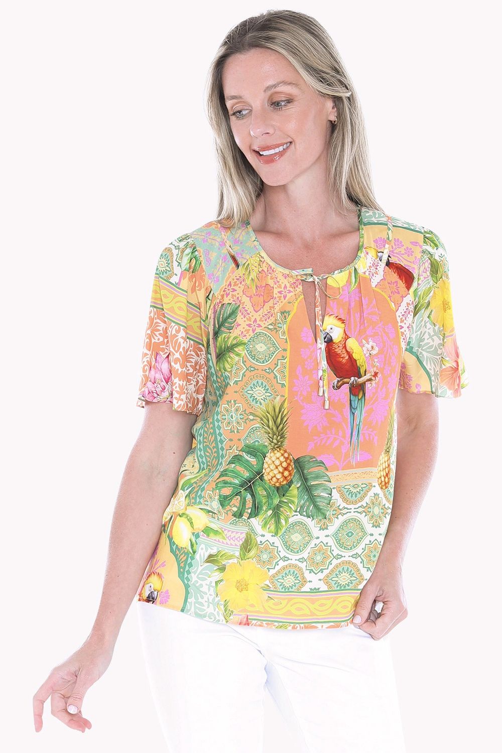 Jump - Pina Colada Top / Multi 596J3123A