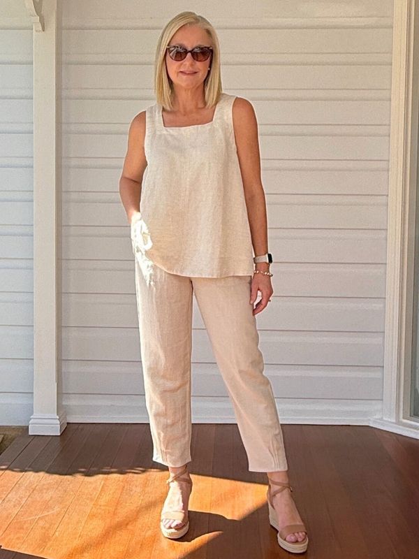 Gordon Smith - Lino Tapered Pant / Natural 47722