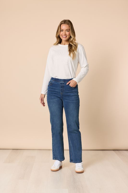 Threadz - Everyday Straight Leg Jean-Denim 48630