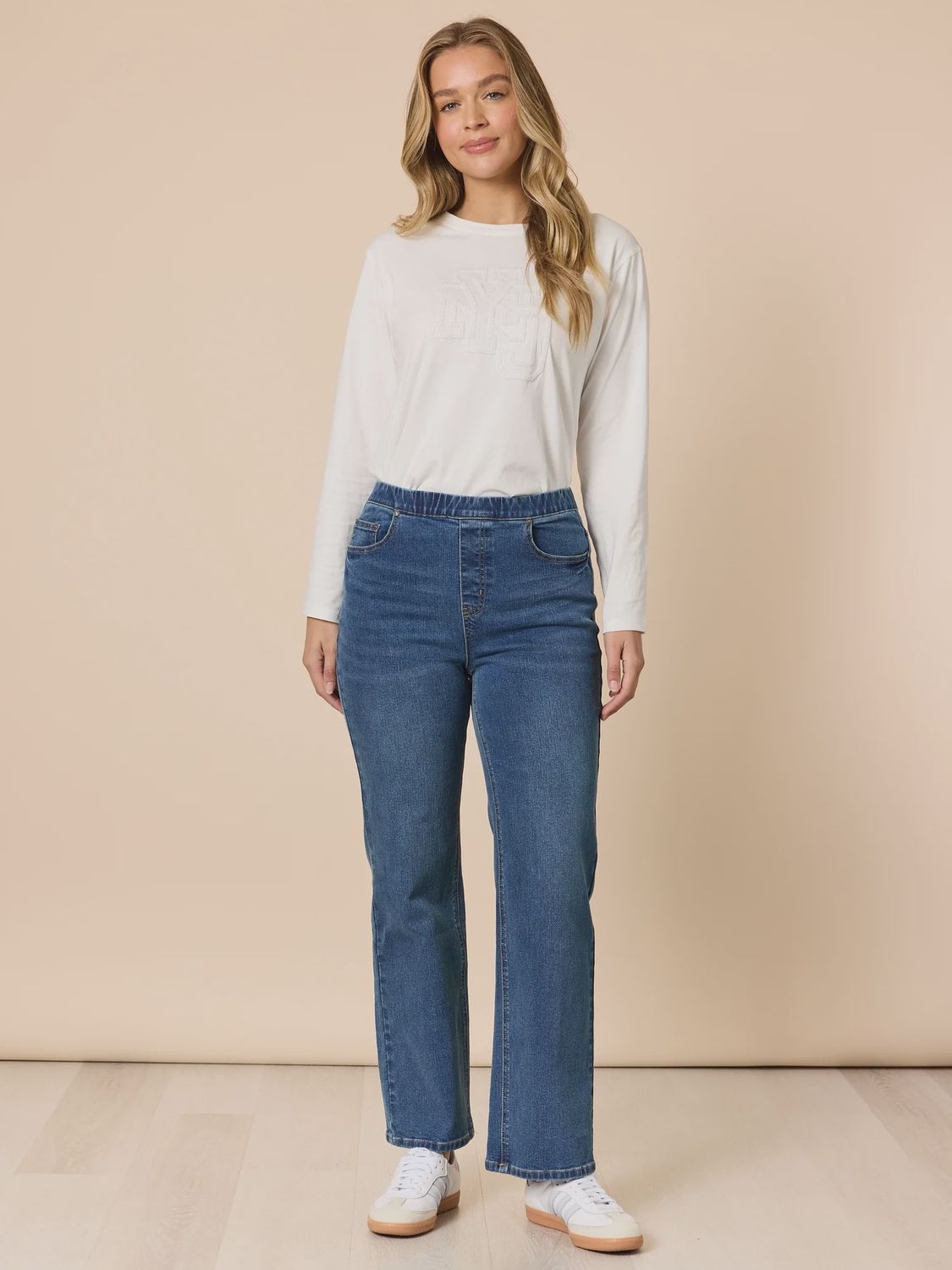 Threadz - Everyday Straight Leg Jean-Denim 48630