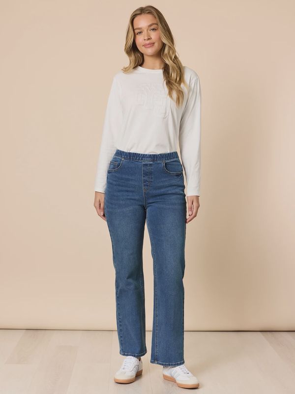 Threadz - Everyday Straight Leg Jean-Denim 48630
