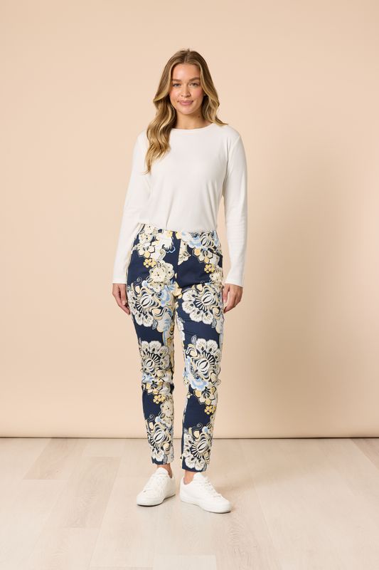 Gordon Smith - Newport Floral Print Pant / Navy Multi 48943
