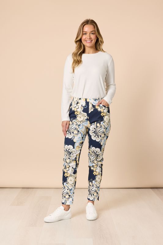 Gordon Smith - Newport Floral Print Pant / Navy Multi 48943