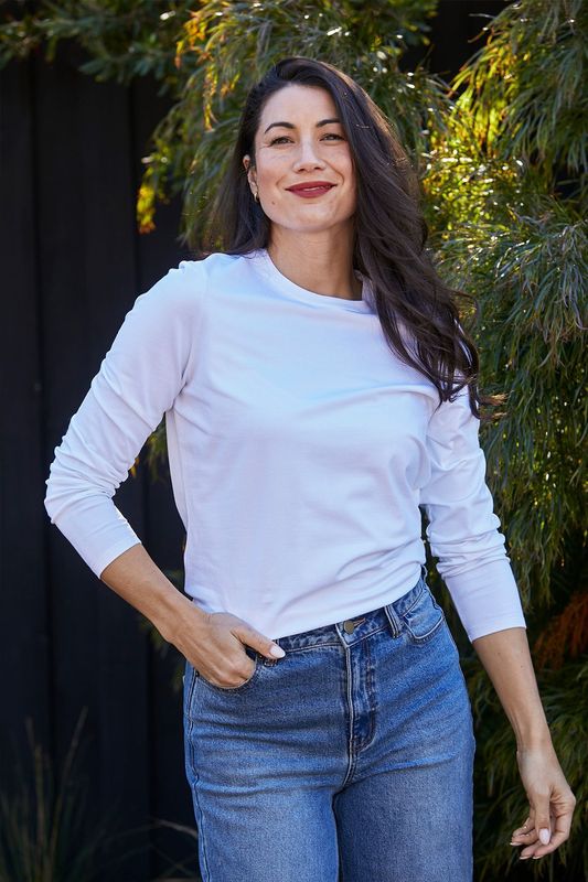 Jump - Core Crew L/S Tee / 60612010A