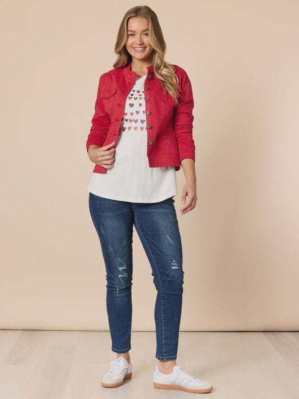 Threadz - Sweetheart Tee / Ivory 48648