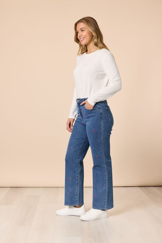 Gordon Smith - Embroidered Jeans / Denim 49181