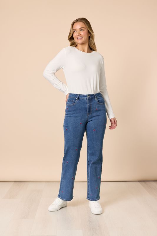 Gordon Smith - Embroidered Jeans / Denim 49181