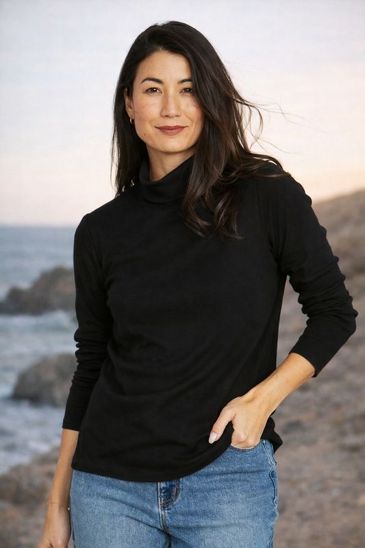 Jump - Cotton L/S Skivvy / Black 60612011A