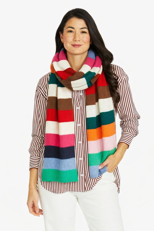 Jump - Multi Stripe Scarf / 60619088A