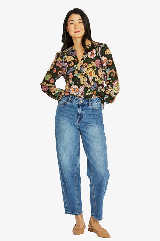 Jump - Wild Chintz Top / Multi 606J3084A