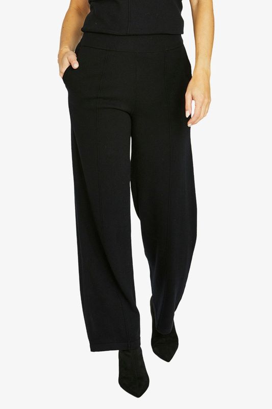 Jump - Seam Detail Pant / Black 60617013A
