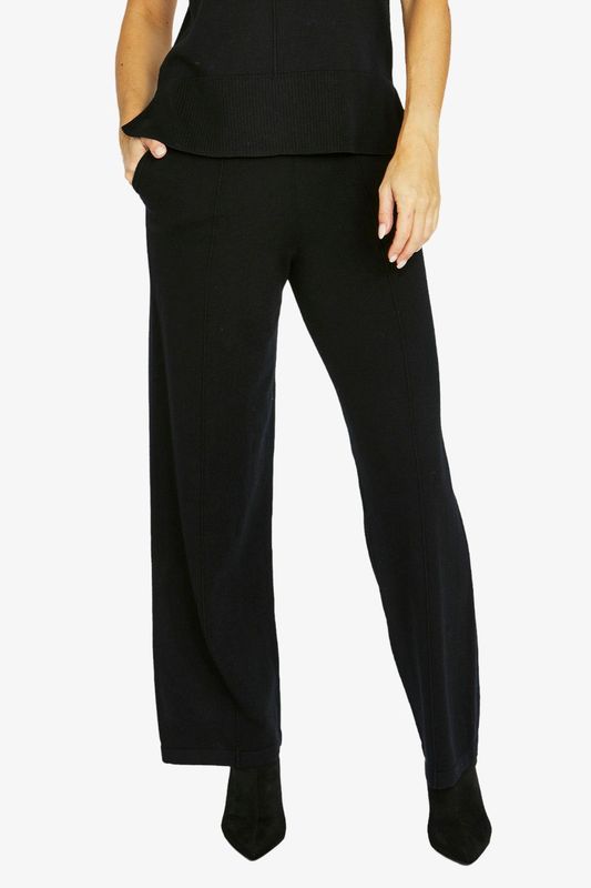 Jump - Seam Detail Pant / Black 60617013A