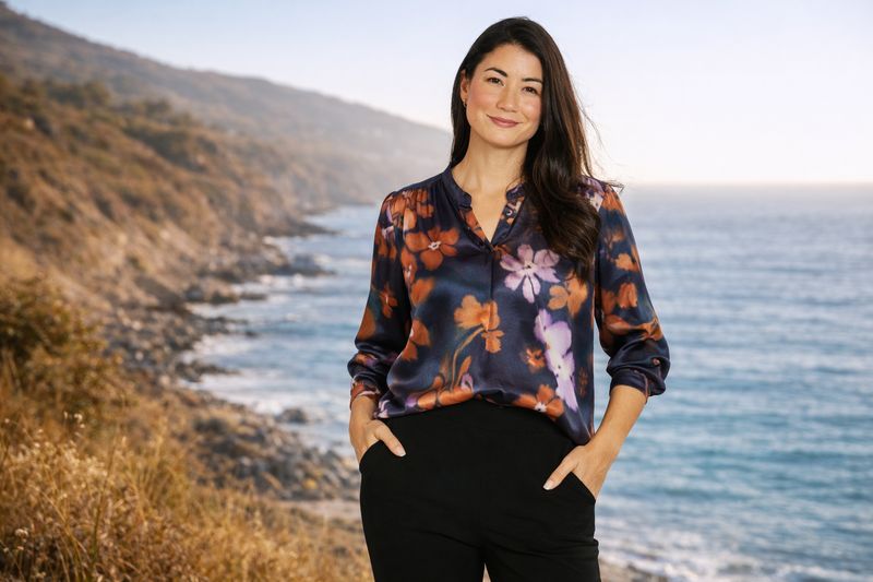 Jump - Night Garden Top / Multi 606J3088A