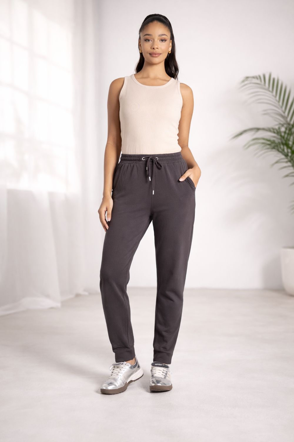 Two T's - Jogger Sweat Pant / Slate 3339