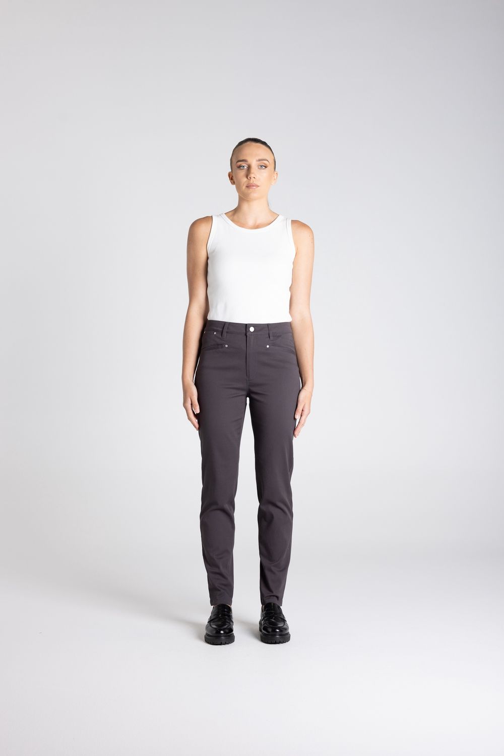 Two T's - Chino Pant / Slate 3364